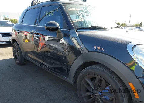 2013 Mini Countryman Cooper S from USA, damaged, VIN WMWZC3C56DWP21396